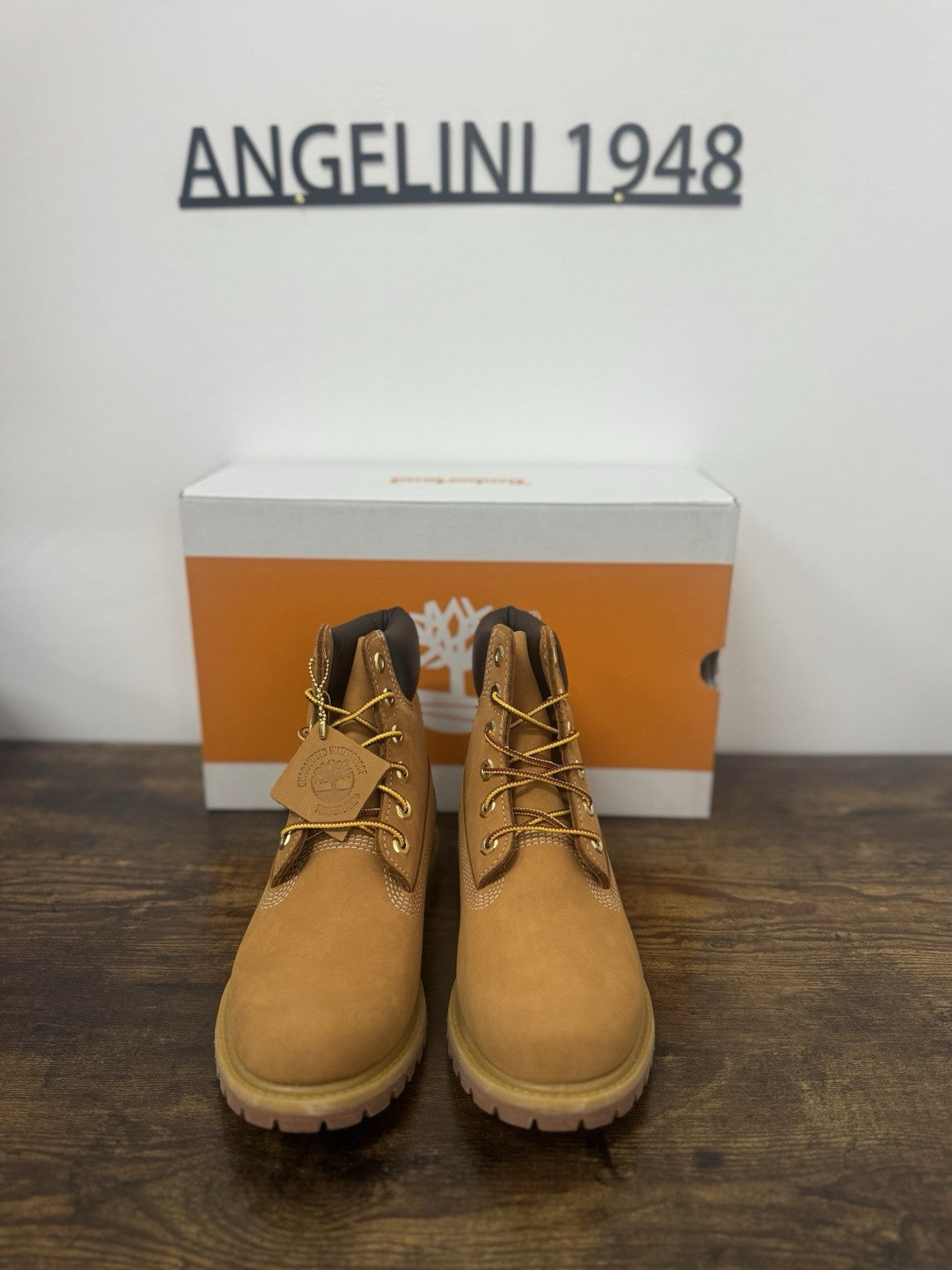 Timberland Icon Boot 6 In Lace Waterproof Pelle Wheat  Donna 38