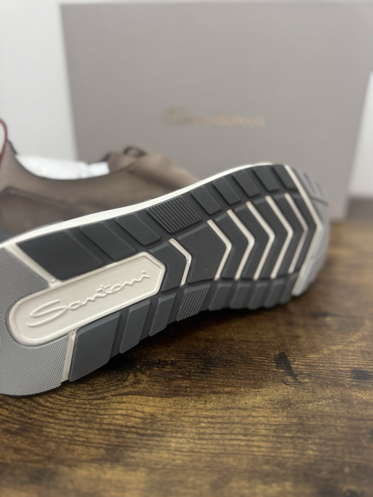 Santoni Innova Sneaker Pelle Nabuk    Casual Luxury Santoni Scarpa Uomo 44
