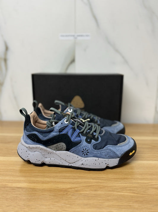 Flower Mountain Yamano 3 Dark Indigo  Grey  Casual Vibram Performance Uomo 42