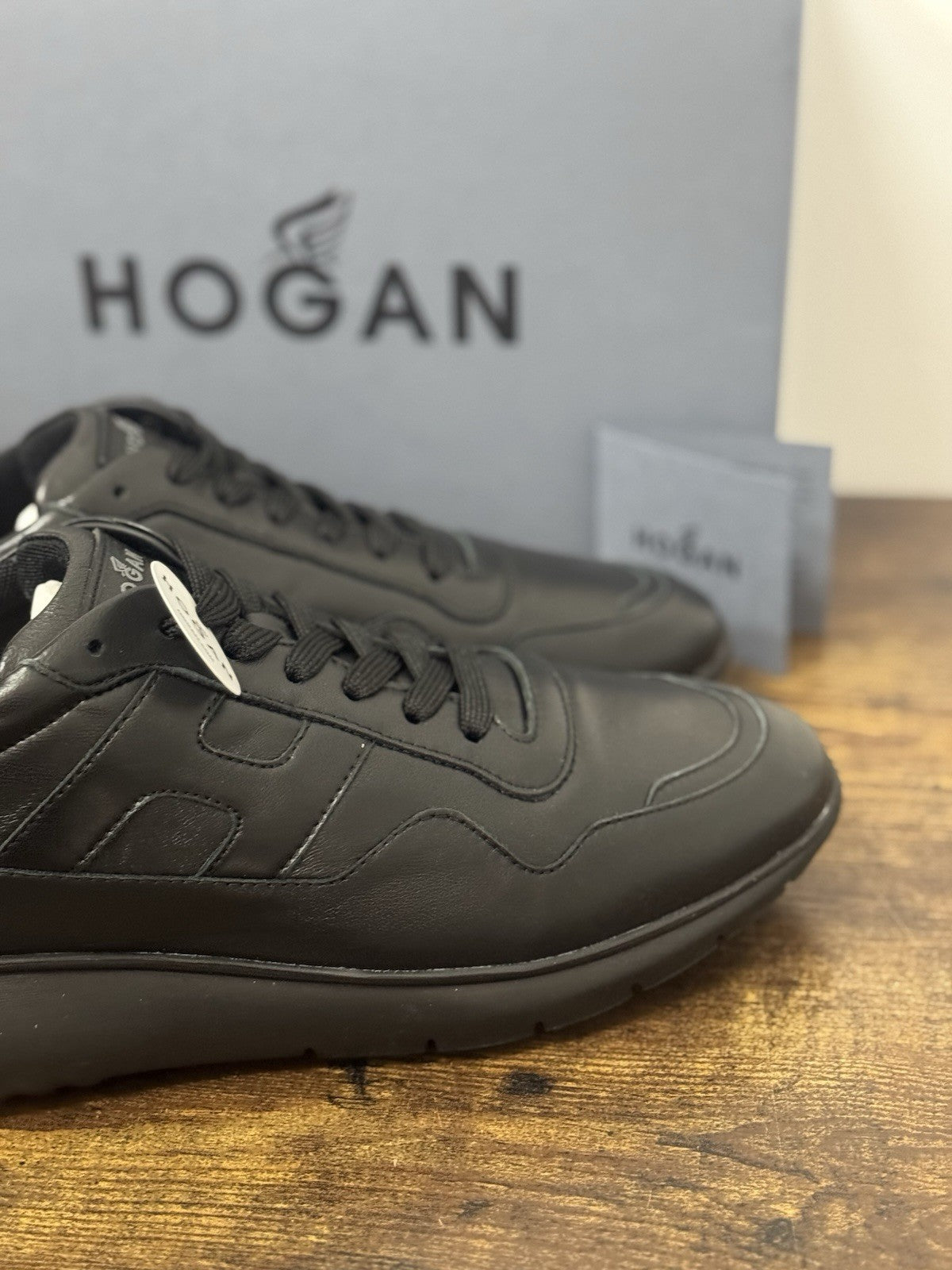 Hogan Interactive 3 Pelle Nera Casual Hogan Uomo 39