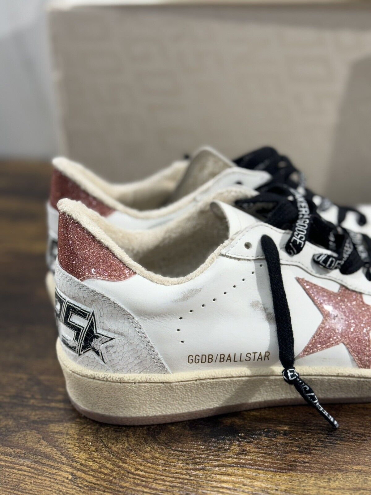 Golden Goose Sneaker Donna Ballstar White    Pelle Luxury Woman Golden Goose 39