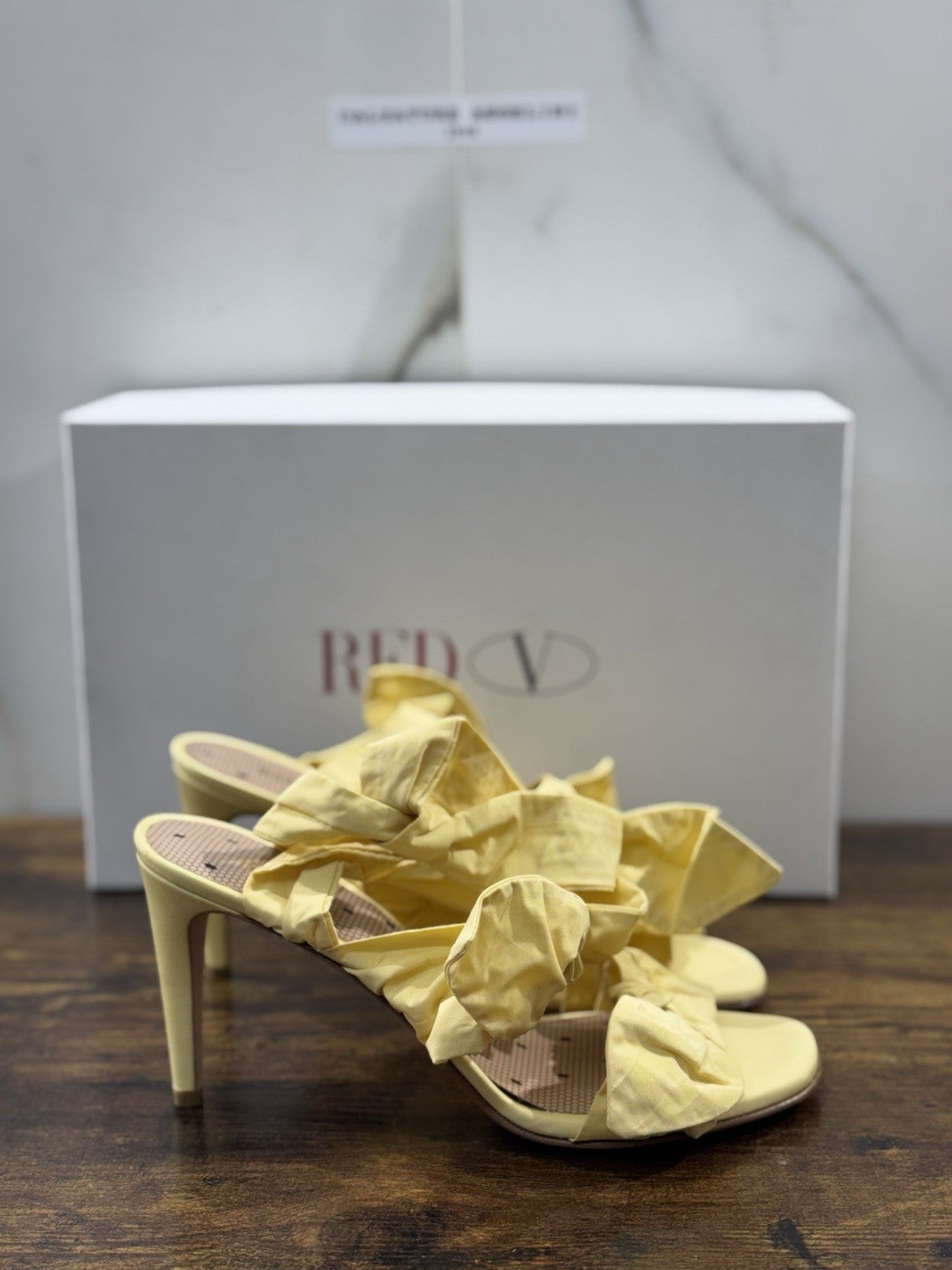 Red V Sandalo Vaniglia Luxury Sandal Valentino Donna 38