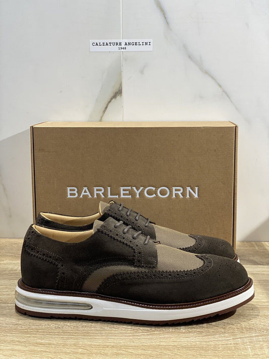 Barleycorn Air Brogue Uomo Pelle Suede Brown Extralight Casual Men Shoes 47