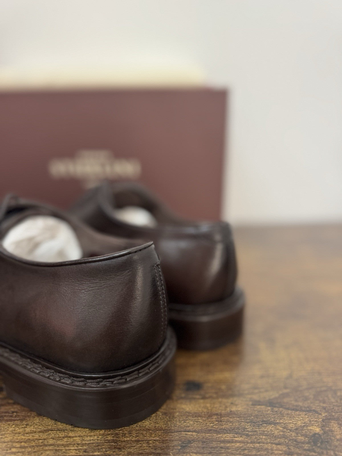 Sturlini  Derby Pelle Marrone Luxury Scarpa Uomo 42.5