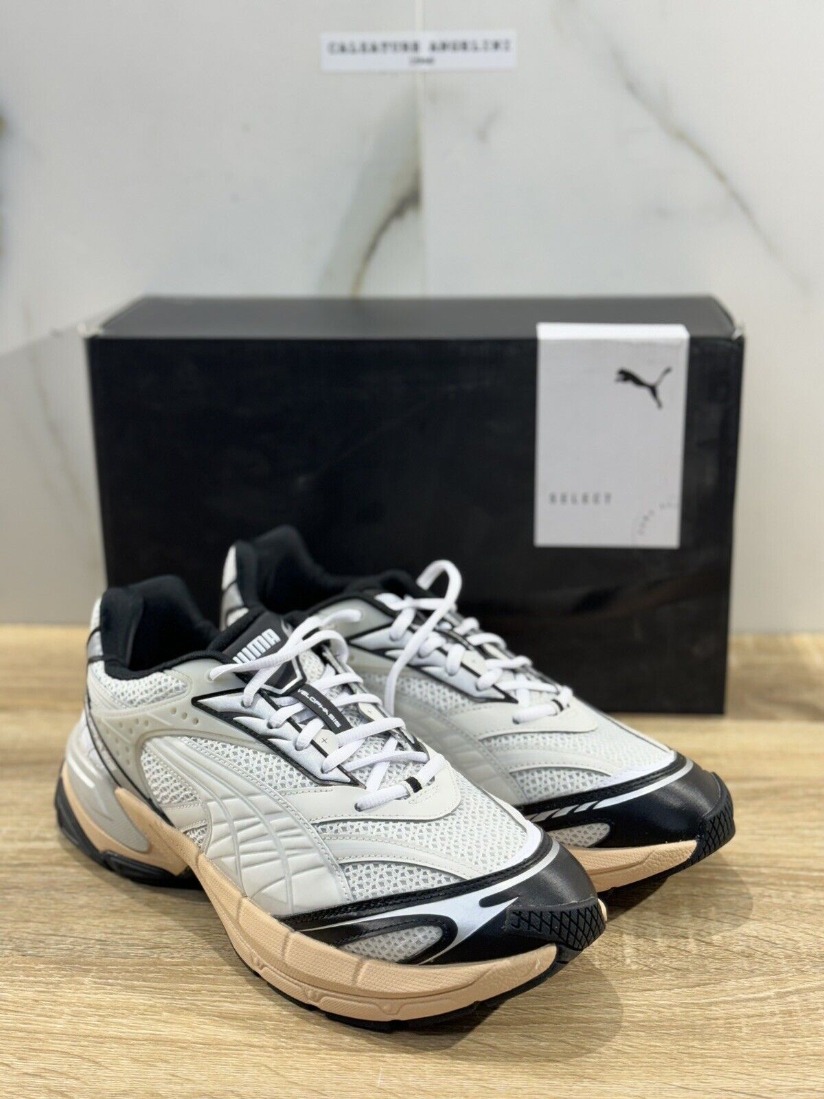 Puma Velophasis Sneaker Uomo Grey Casual Limited Puma 45