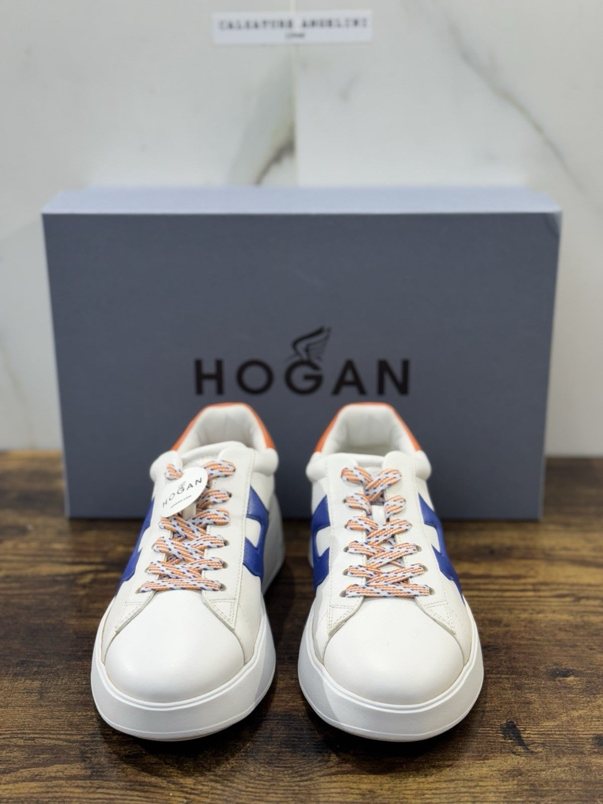 Hogan Rebel H564 Sneaker Pelle Bianca Casual Hogan Donna 36.5