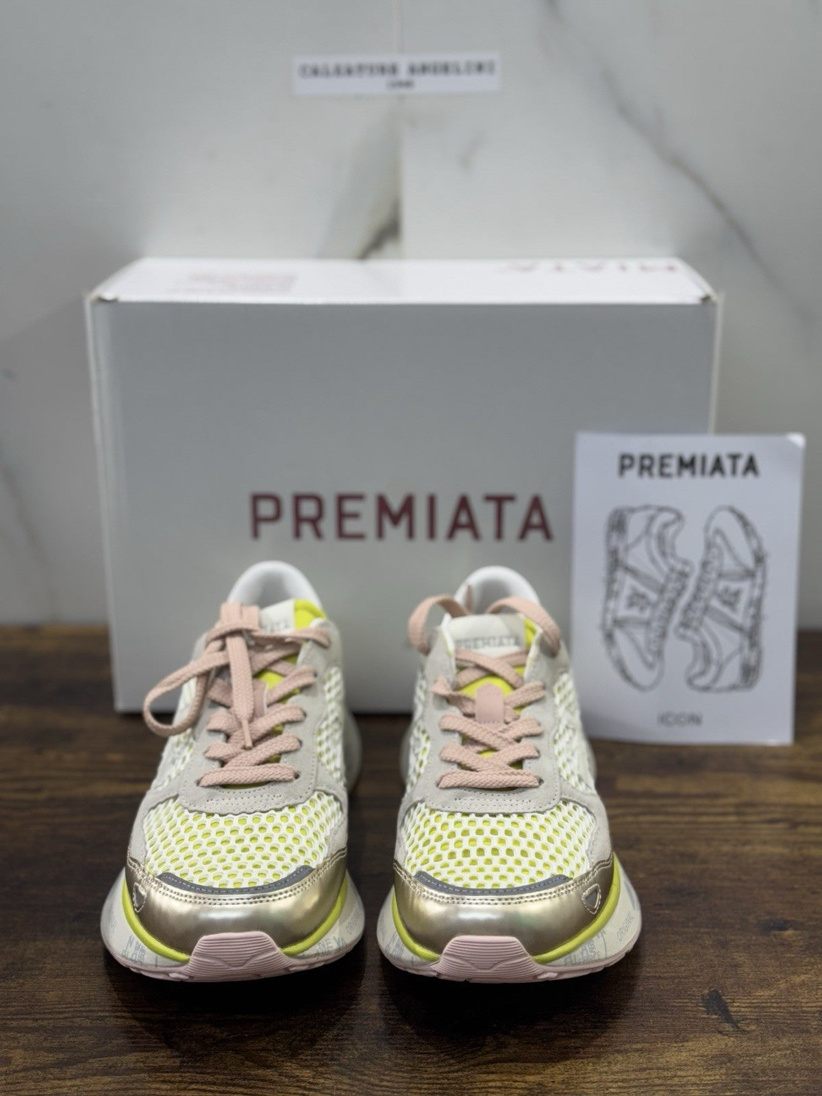 Premiata Lauryn Sneaker  Fluo Casual Premiata Scarpa Donna 41