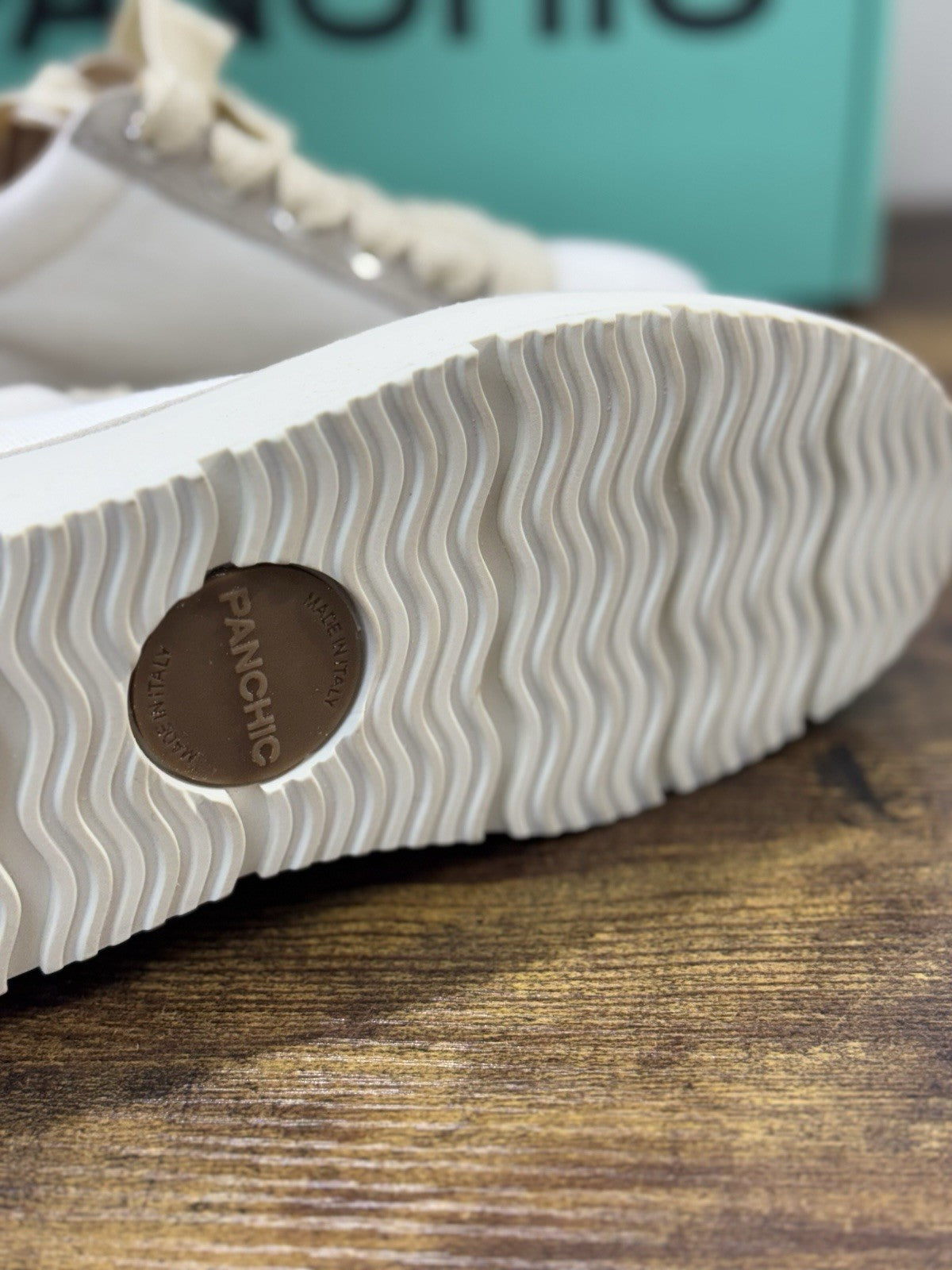 Panchic Sneaker Pelle  Donna Linen Beige    Casual Panchic 41