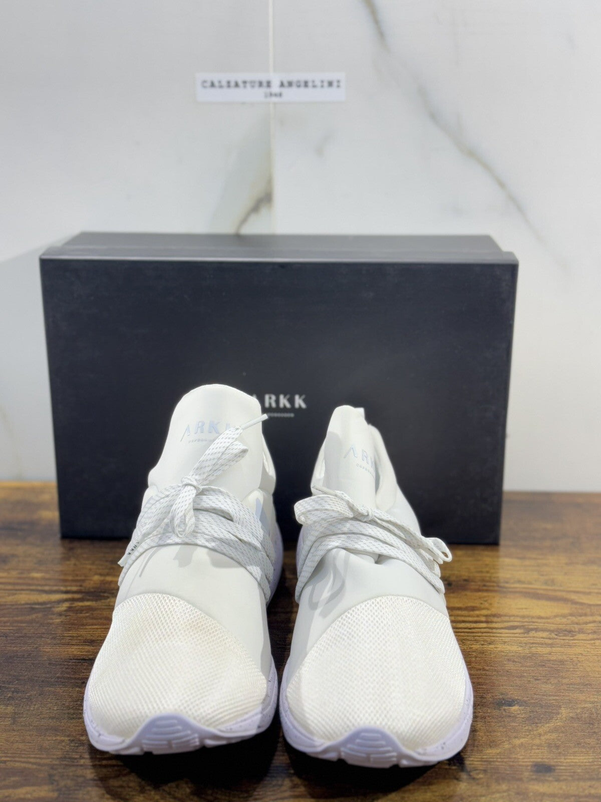 Arkk Copenhagen Sneaker Uomo Bianca  Causal Men Shoes 46