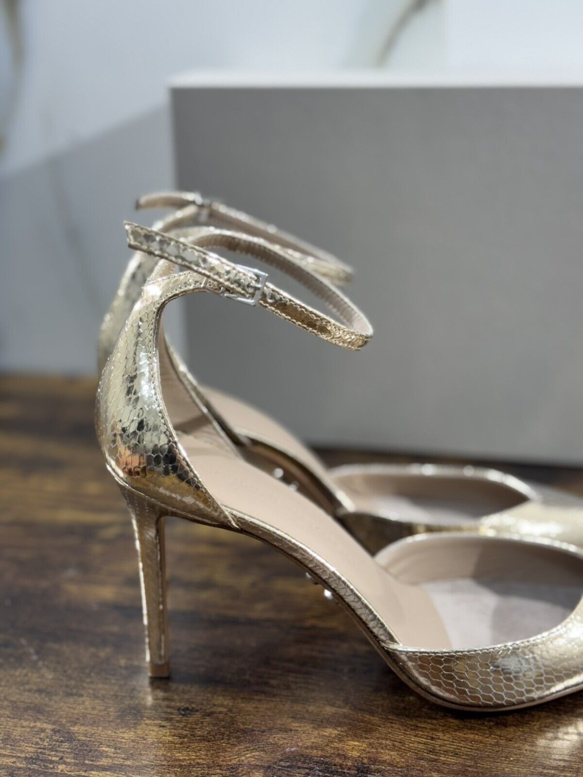 Sergio Levantesi Sandalo  Donna Daniela  Oro      Luxury Woman Sandal 37