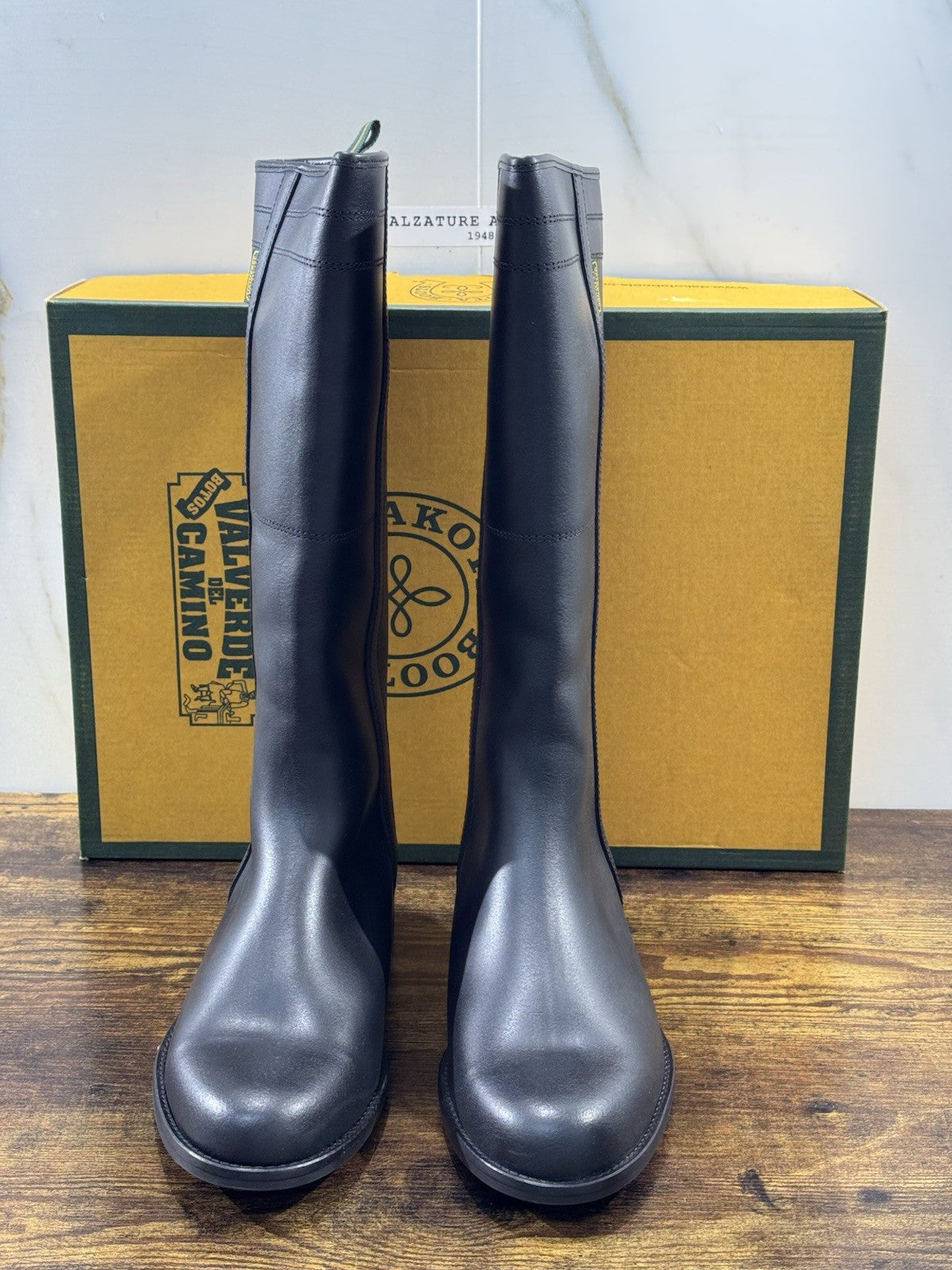 Dakota Boots Stivale Donna Cavallerizzo Pelle Nero  Top Quality 41