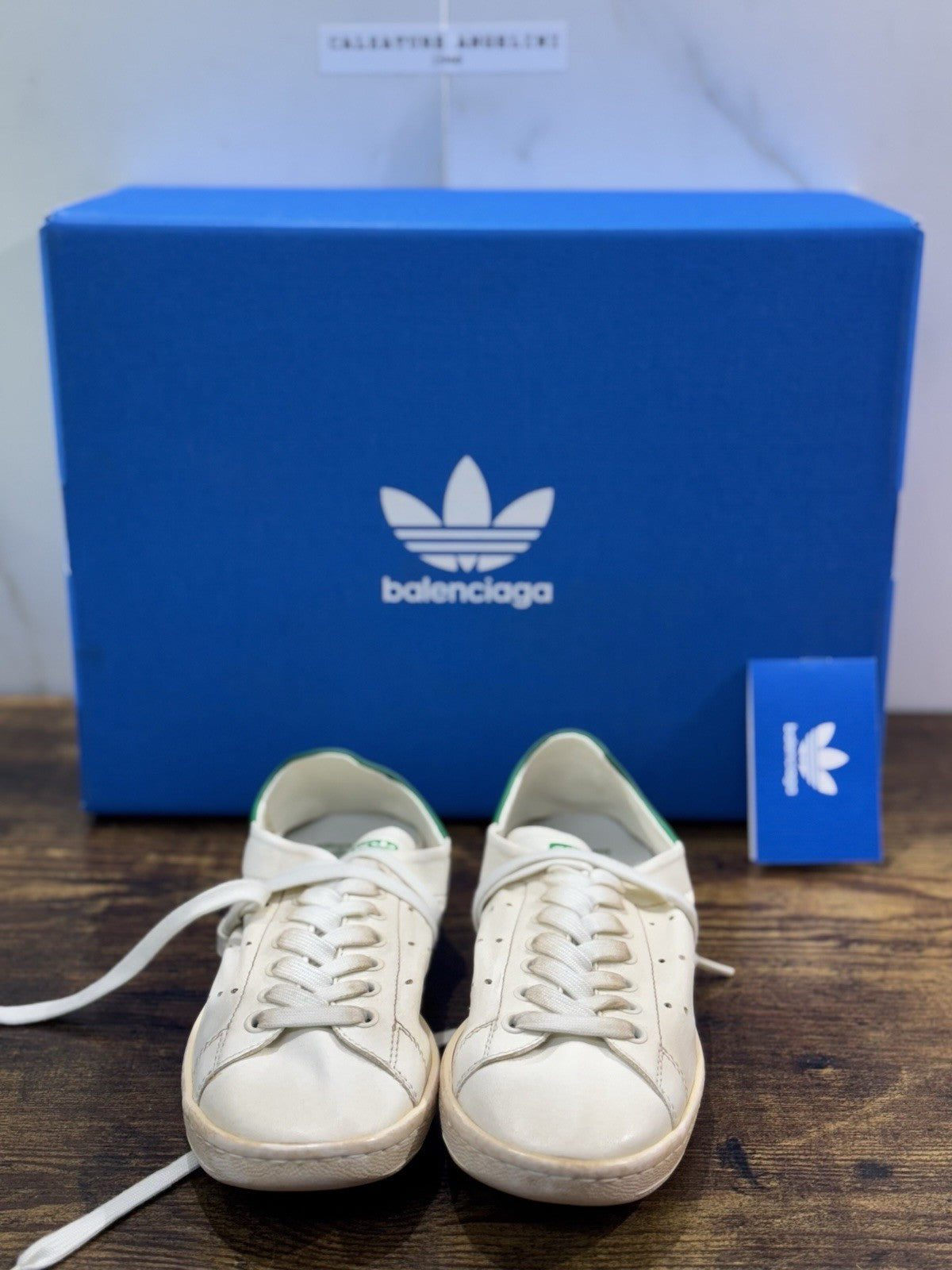 Balenciaga X Adidas Stan Smith Casual Luxury Balenciaga Donna 38