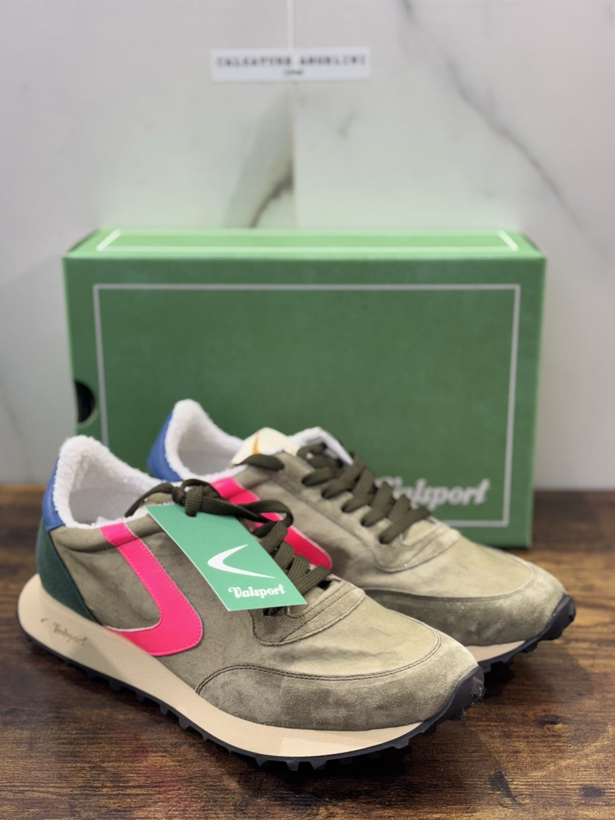 Valsport Start Heritage  Sneaker Suede Verdone Casual  Uomo 45