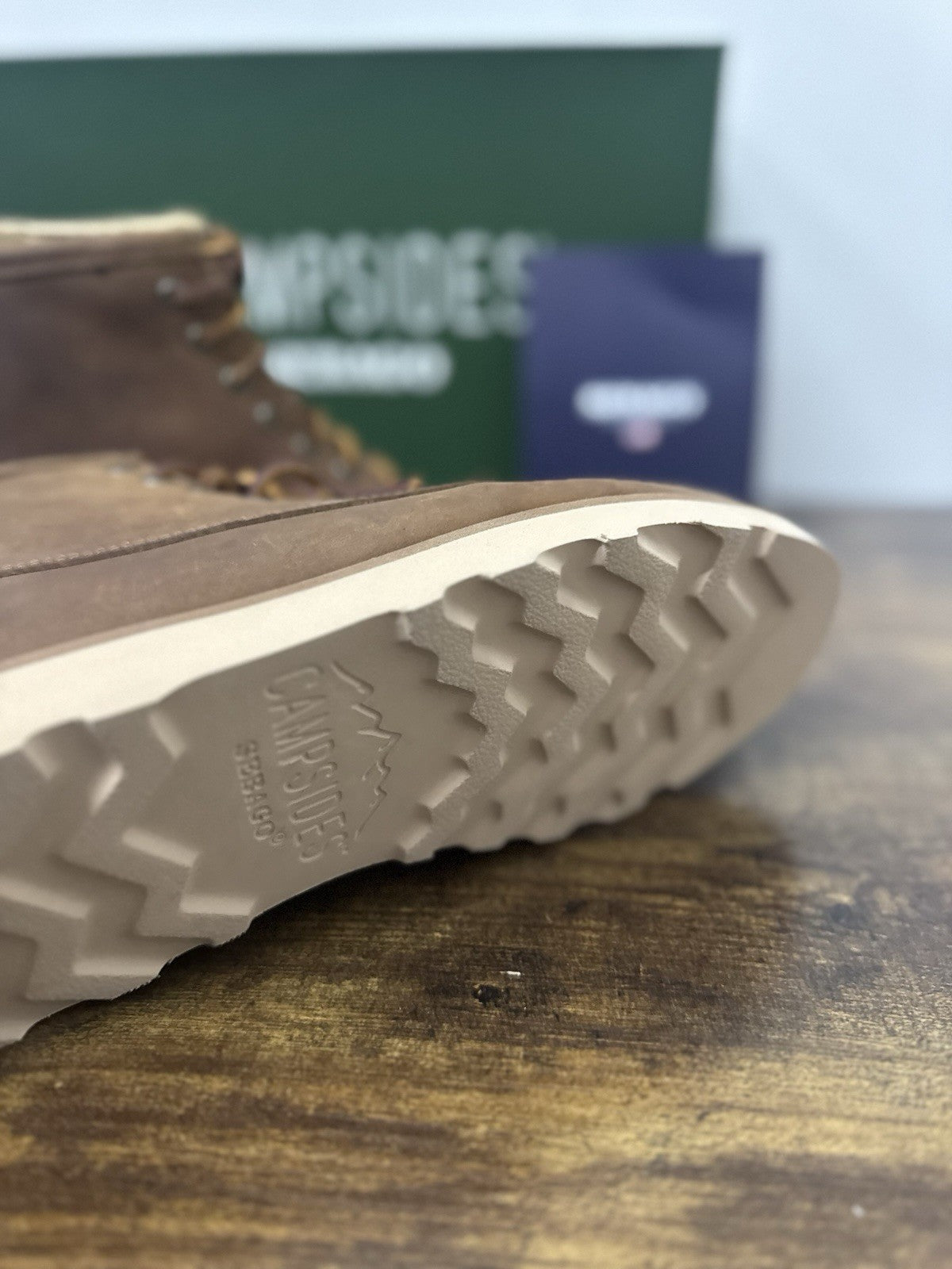 Sebago Tala Mid Pelle Brown Tan Boot Casual Sebago Uomo 42