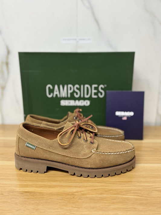 Sebago Askook Waxed Camel Icon Sebago Barca Uomo 45