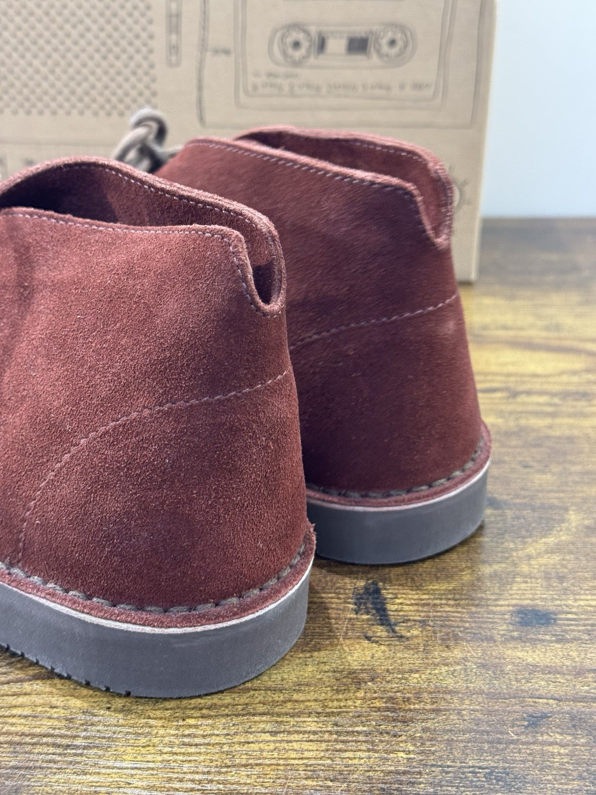 Lerews Polacchino Suede Bordo’ Casual Boot Uomo 40