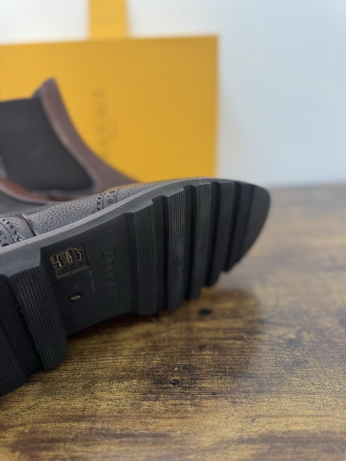 Doucal’s Chelsea Boot Pelle Marrone  Casual Scarpa Doucal’s Uomo 43.5