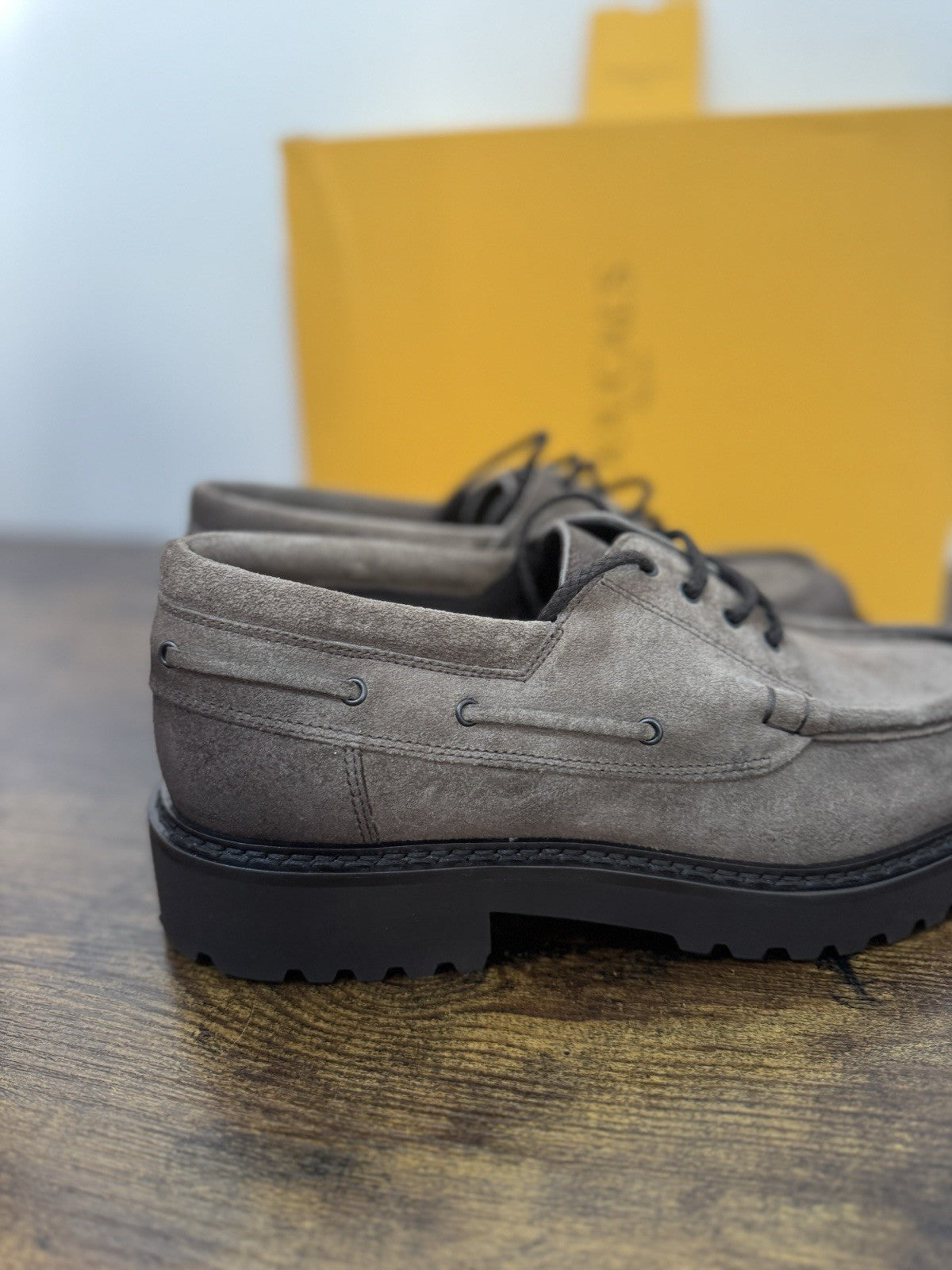 Doucal’s Boat Commander Pelle Suede Espresso  Casual Scarpa Doucal’s Uomo 42.5