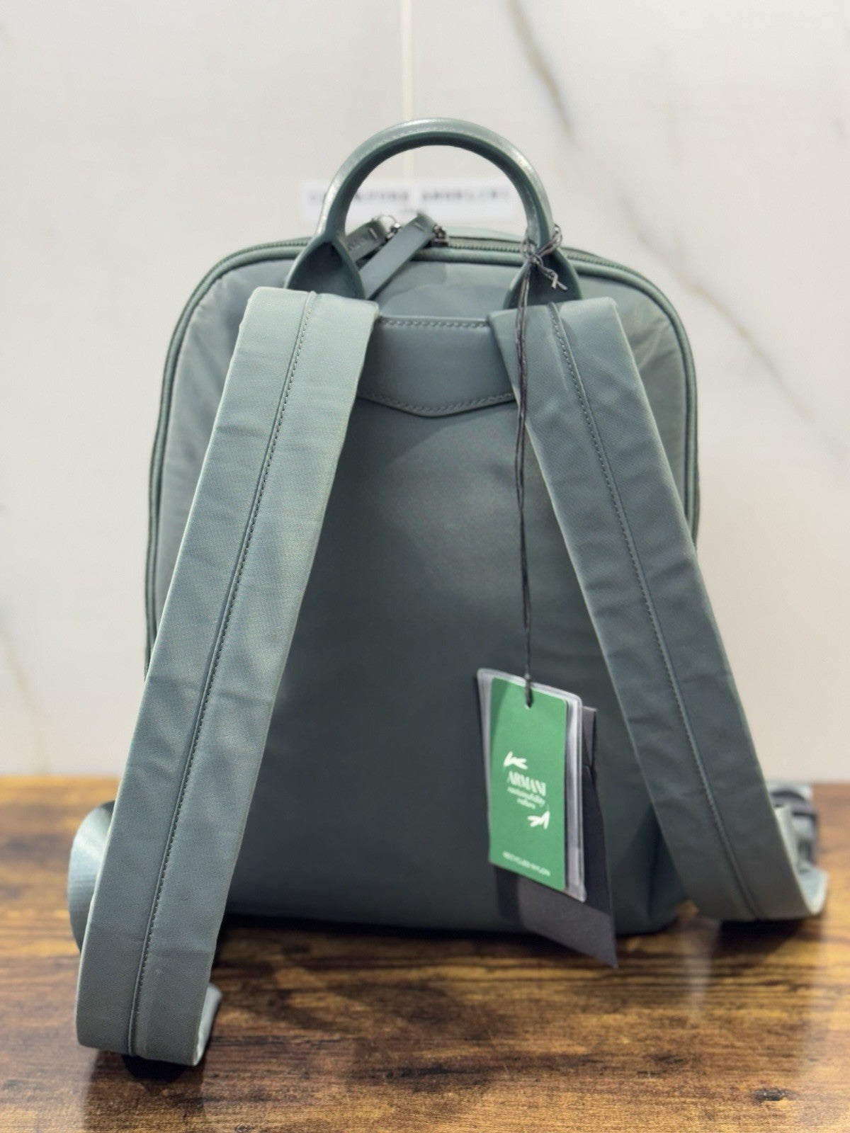 Emporio Armani Zaino In Nylon Riciclato   Casual Armani Borsa Donna