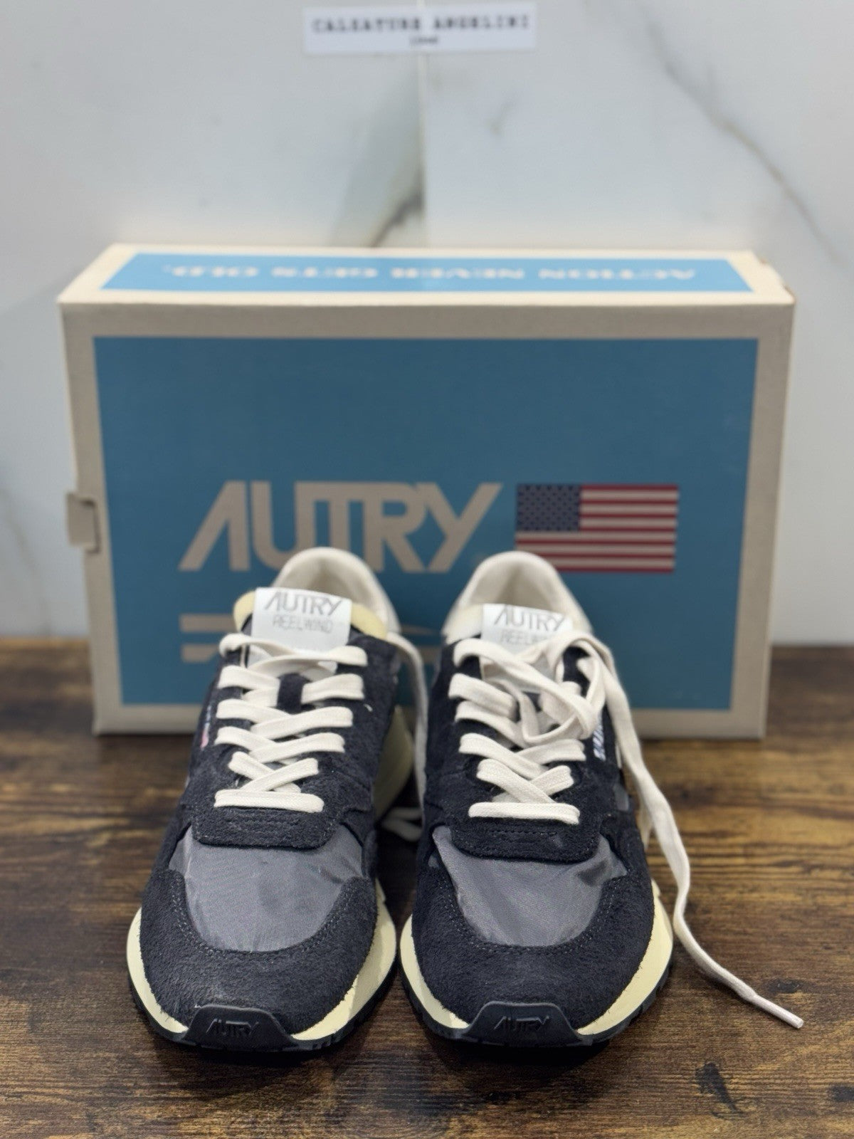 Autry Reelwind  Low Sneaker Suede Nero   Casual Autry Donna 39