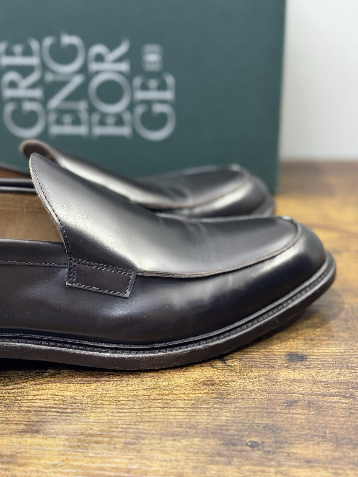 Green George Mocassino Pelle Polish  Marrone Uomo 44