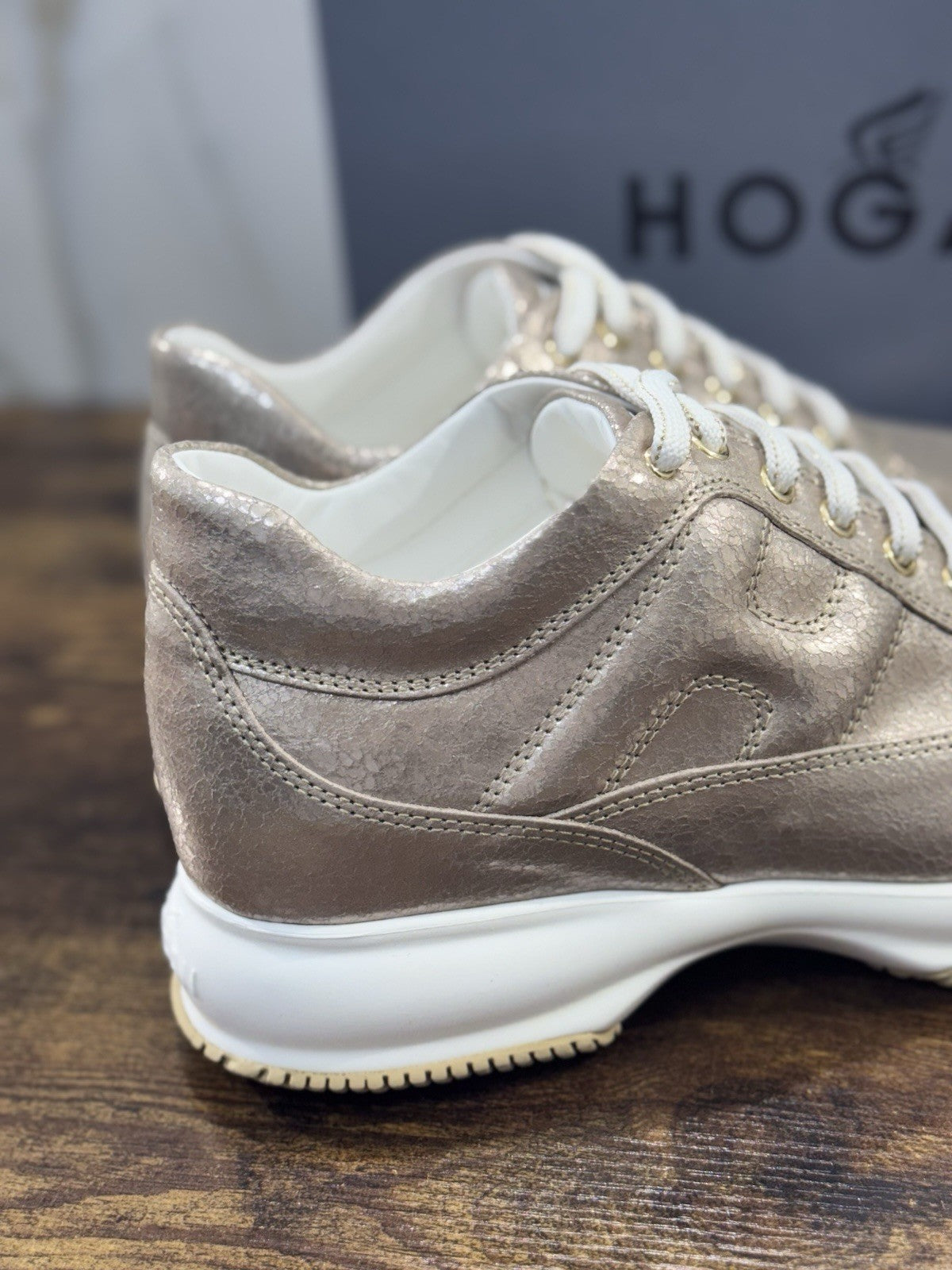 Hogan Interactive Pelle Platino       Casual Hogan Donna 39