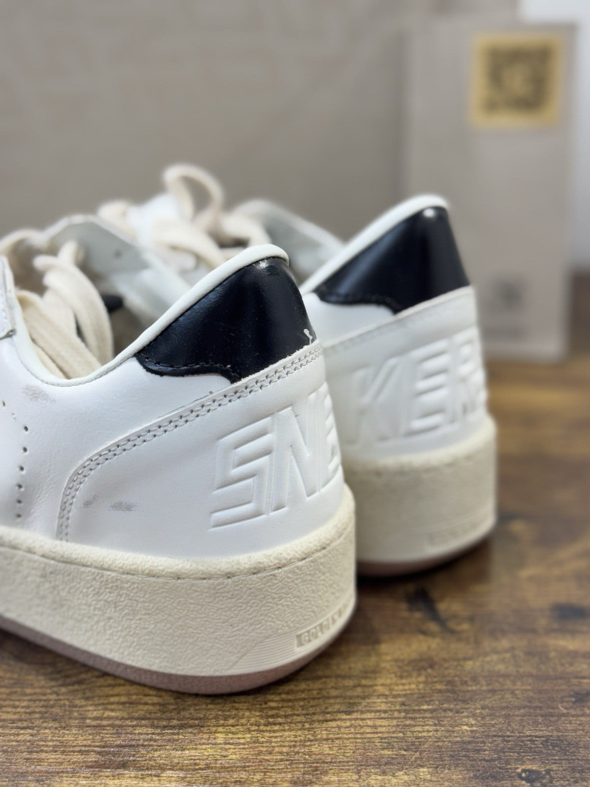 Golden Goose Ball Star 2 Pelle Bianca Luxury Sneaker Uomo 40
