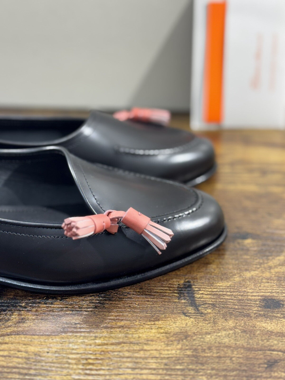 Santoni Mocassino Donna Pelle  Nero  Nappine  Casual Loafer Santoni 37.5