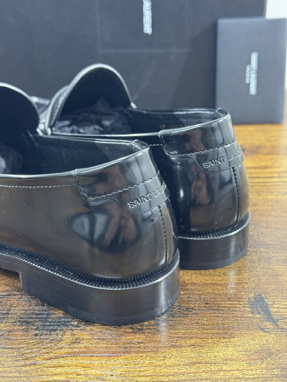 Saint Laurent Le Loafer 15 Mocassino Donna Pelle Nera Luxury Saint Laurent 36
