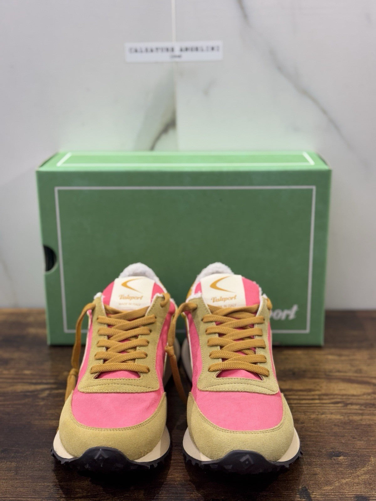 Valsport Start Heritage  Sneaker Suede Beige Multi  Casual  Uomo 42