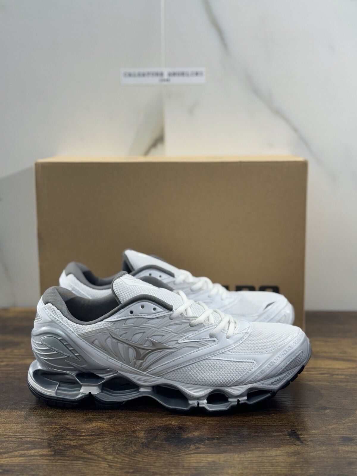 Mizuno Sneaker Uomo Wave Propecy LS Bianca  Heritage Casual 41