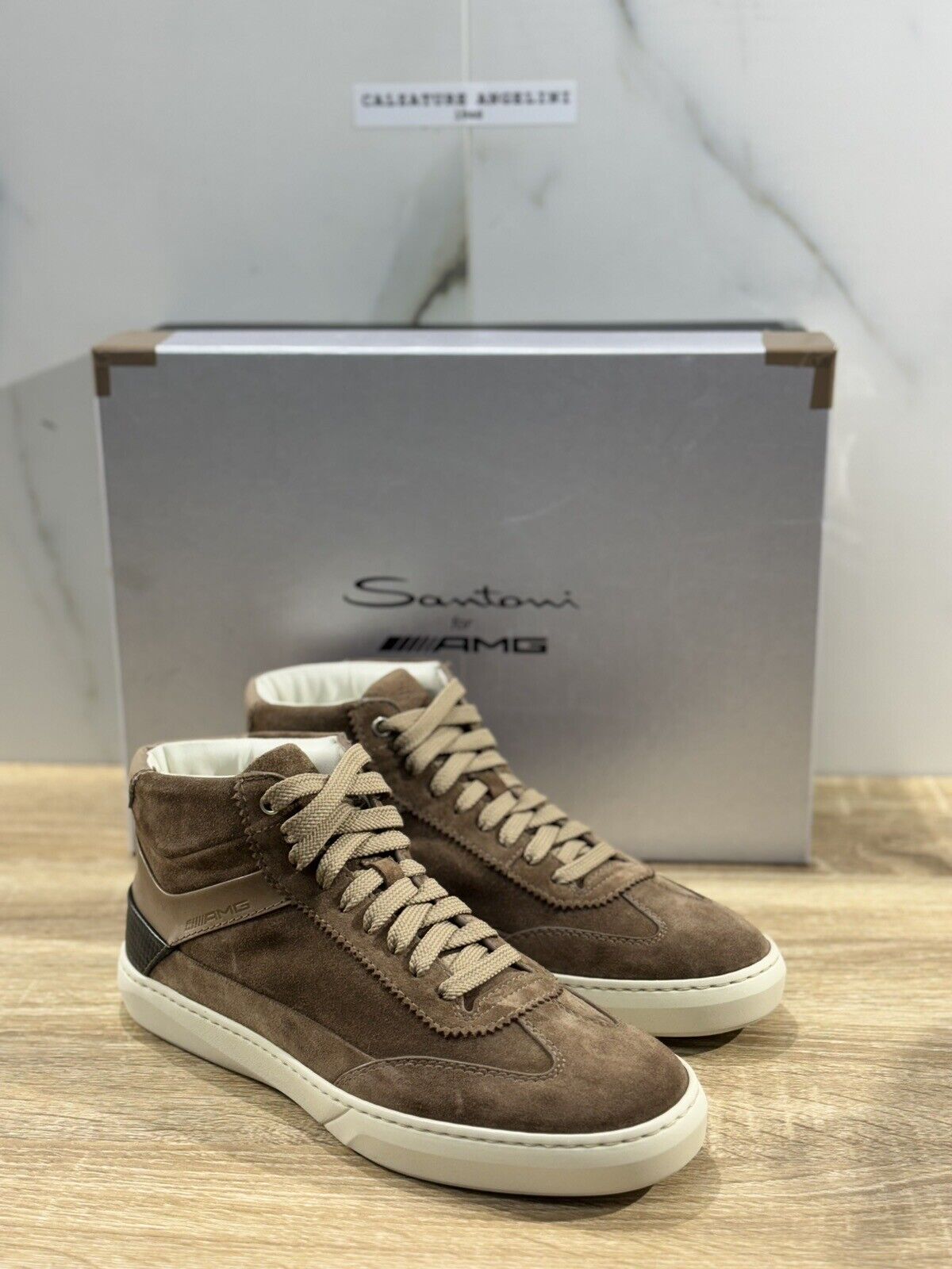 Santoni Sneaker Uomo Amg Limited Edition Casual Shoes Santoni Men Amg 40