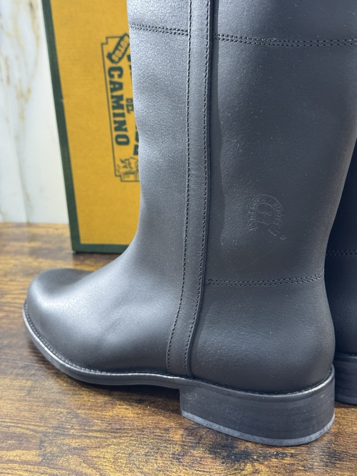 Dakota Boots Stivale Donna Cavallerizzo Pelle Nero  Top Quality 41