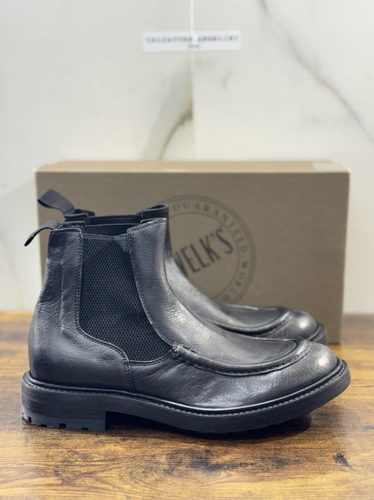 Pawelk’s Chelsea Boot Uomo Pelle Nero  Hand  Made In Italy 41