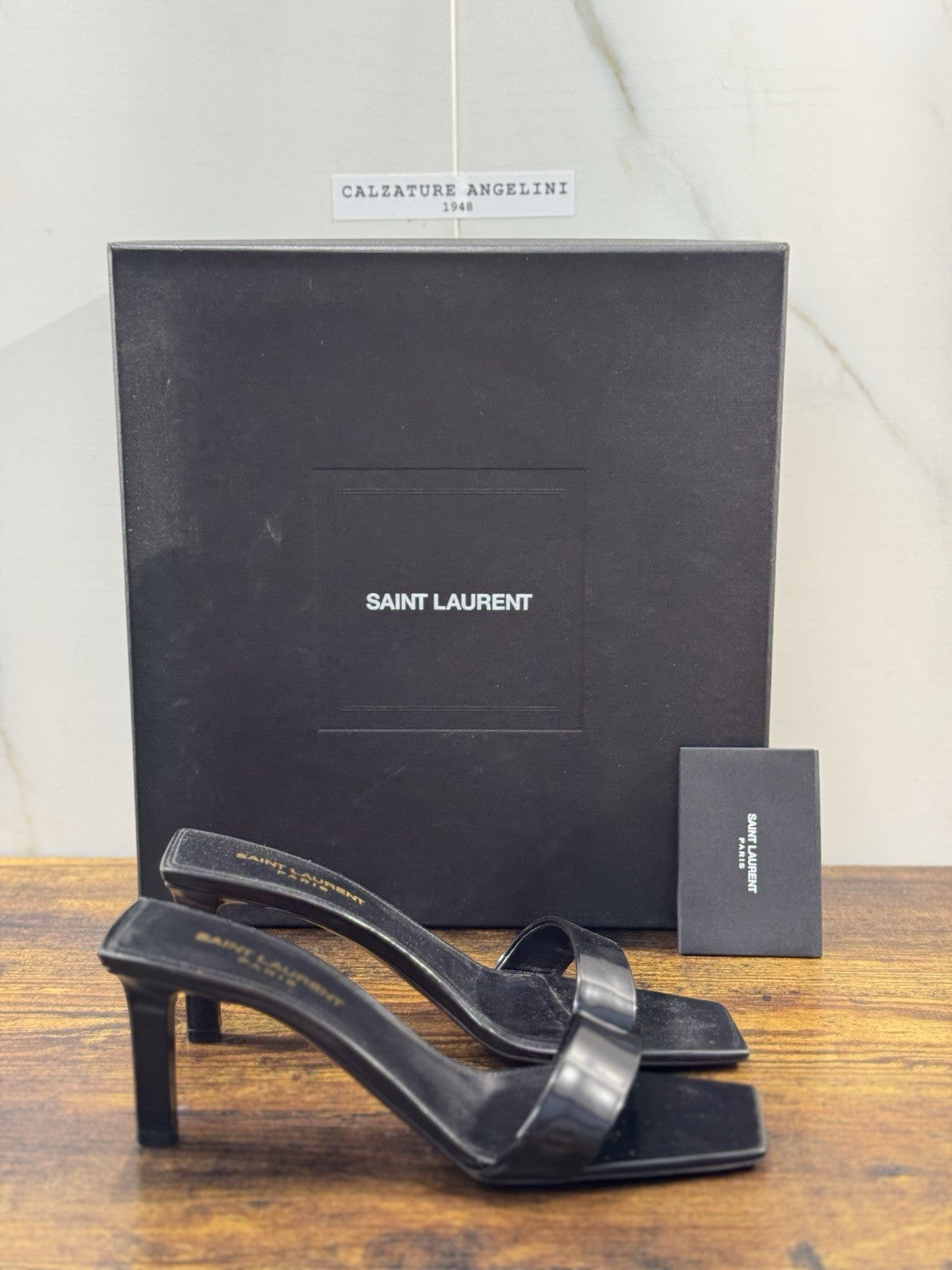 Saint Laurent Pam 70 Mules   Nero Donna  Luxury Saint Laurent Donna 37