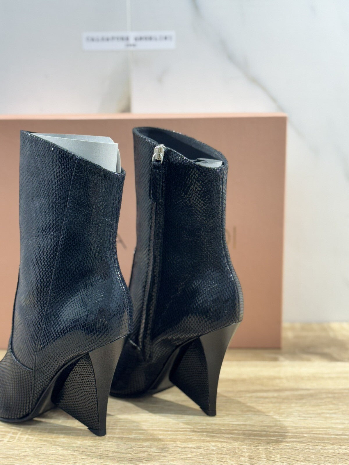 Lella Baldi Stivale Donna LT771  Pelle Nero  Luxury Woman Boot Lella Baldi 36