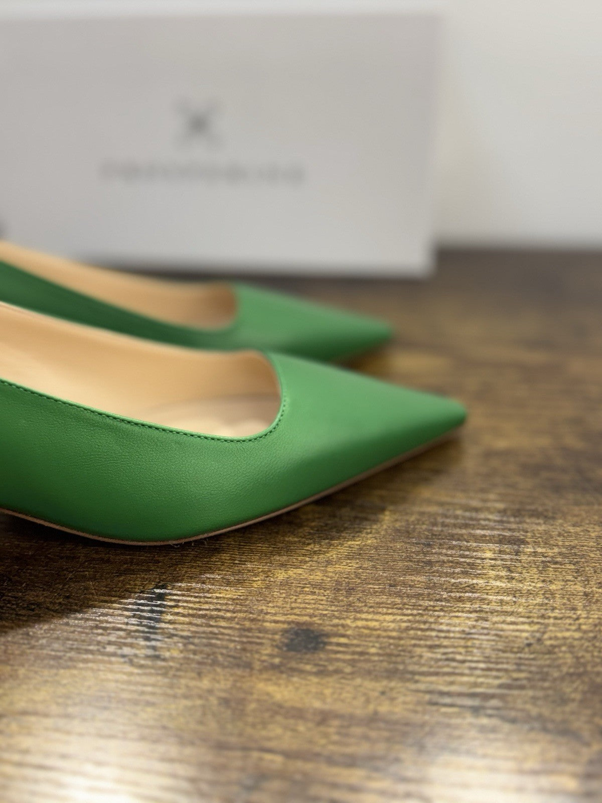 Prosperine Ballerina Sling Back Pelle  Verde  Casual Donna 38