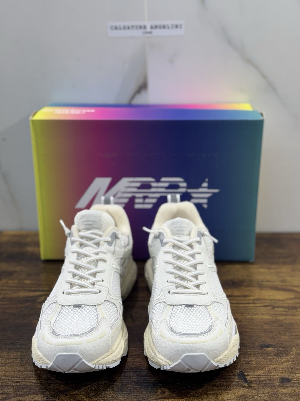 Mrp Star Sneaker Causal Bianca Uomo 42