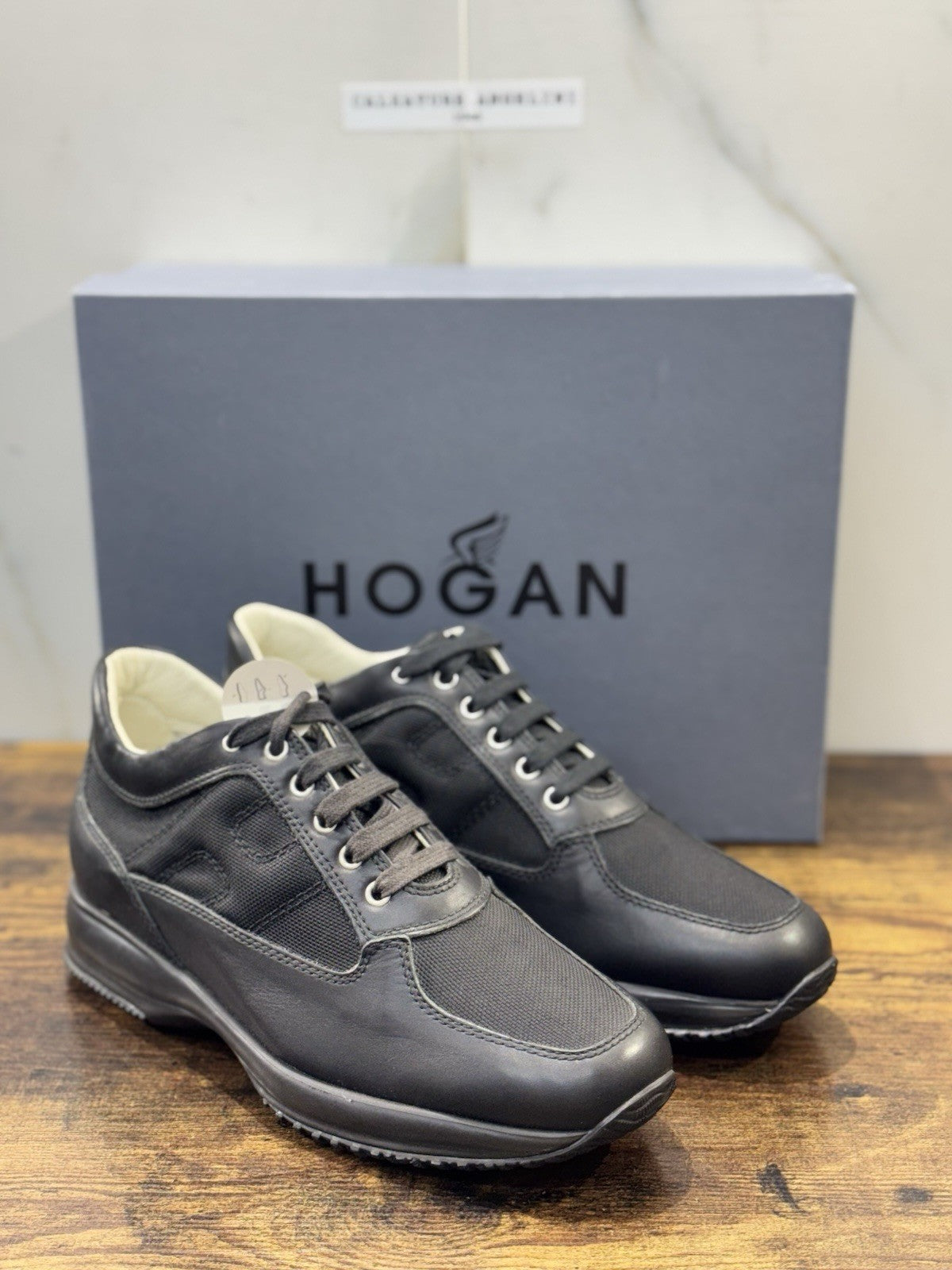 Hogan Interactive Pelle Nera Icon   Casual Uomo Hogan 42
