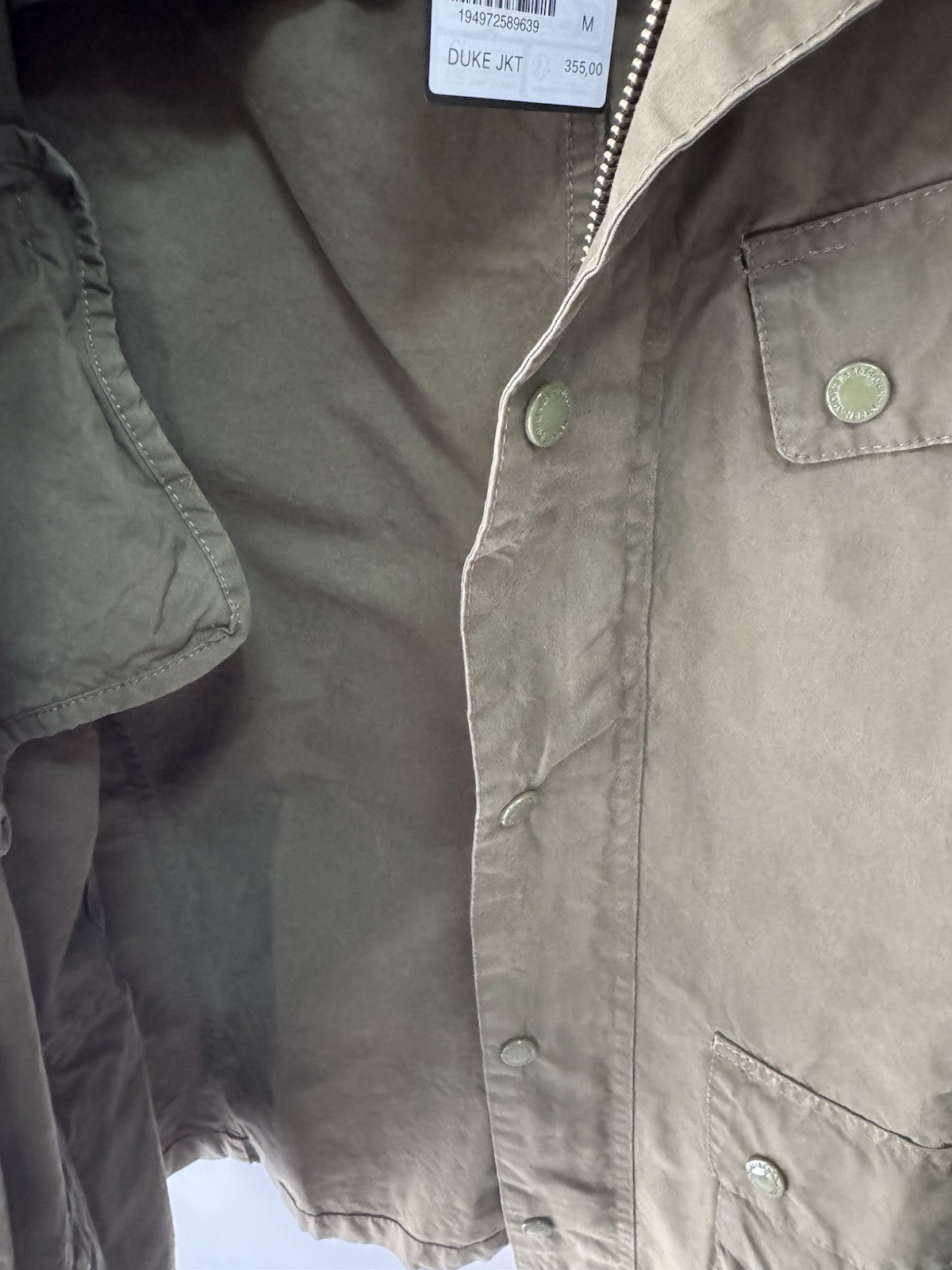 Barbour International Wash Duke  Jacket Verde  Uomo XXL