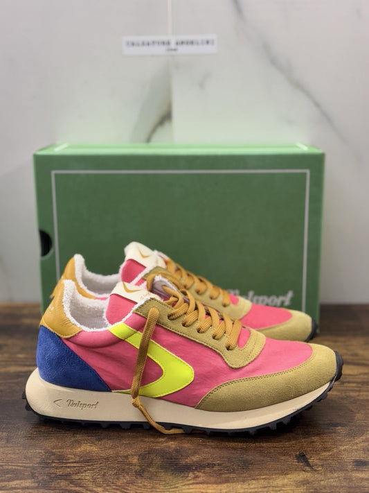 Valsport Start Heritage  Sneaker Suede Beige Multi  Casual  Uomo 42