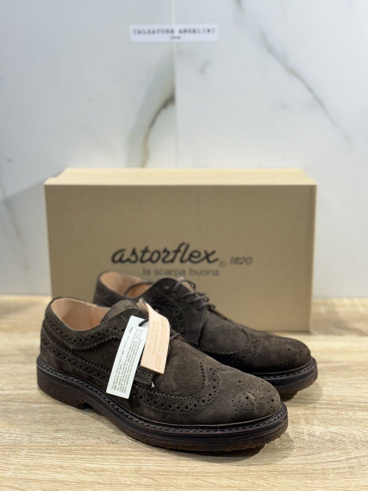 Astorflex Scarpa Uomo Rondiflex Suede Chestnut Casual Uomo 41