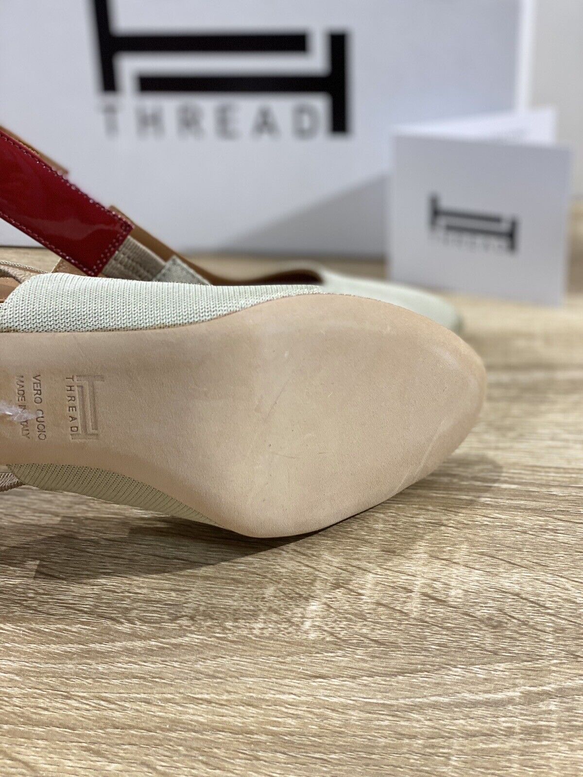 Thread Milano Sandalo Donna Thushi In Satin Grey Made In Italy 37