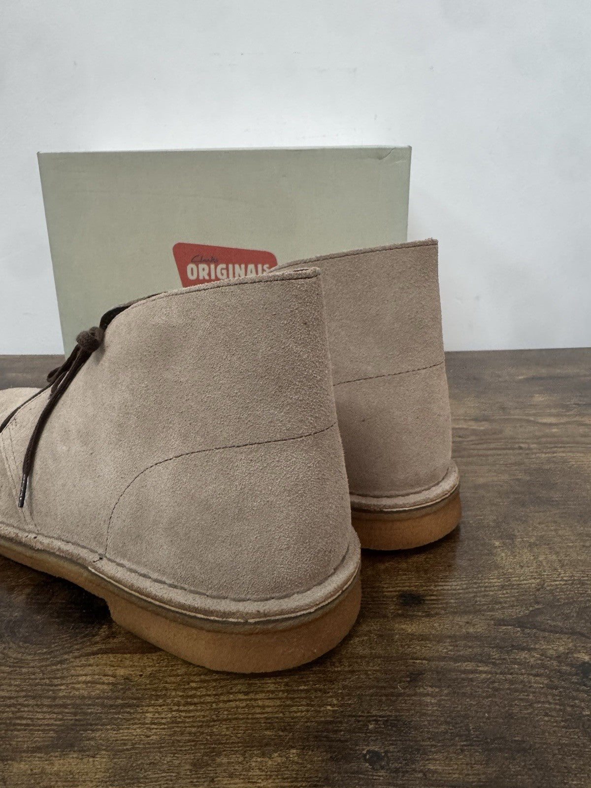 clarks desert boot Suede Wolf  Causal Uomo 45