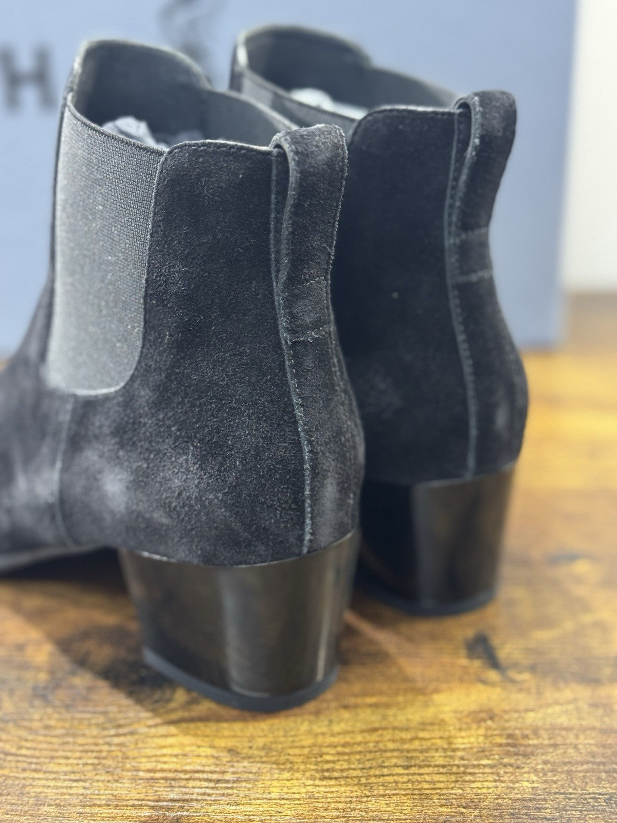 Hogan   Stivaletto  Suede Nero  Con Tacco Casual Hogan Donna 38