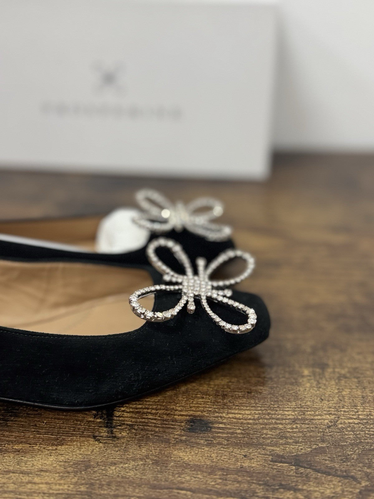 Prosperine Ballerina  Suede Nero  Flat  Scarpa Donna 36