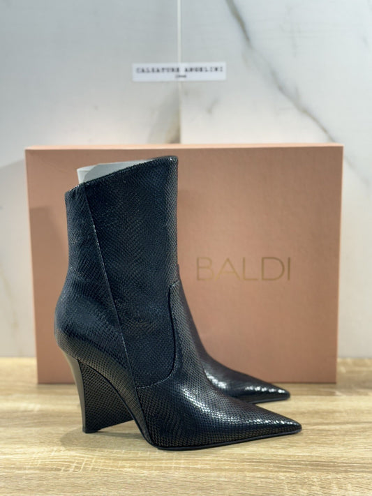 Lella Baldi Stivale Donna LT771  Pelle Nero  Luxury Woman Boot Lella Baldi 36