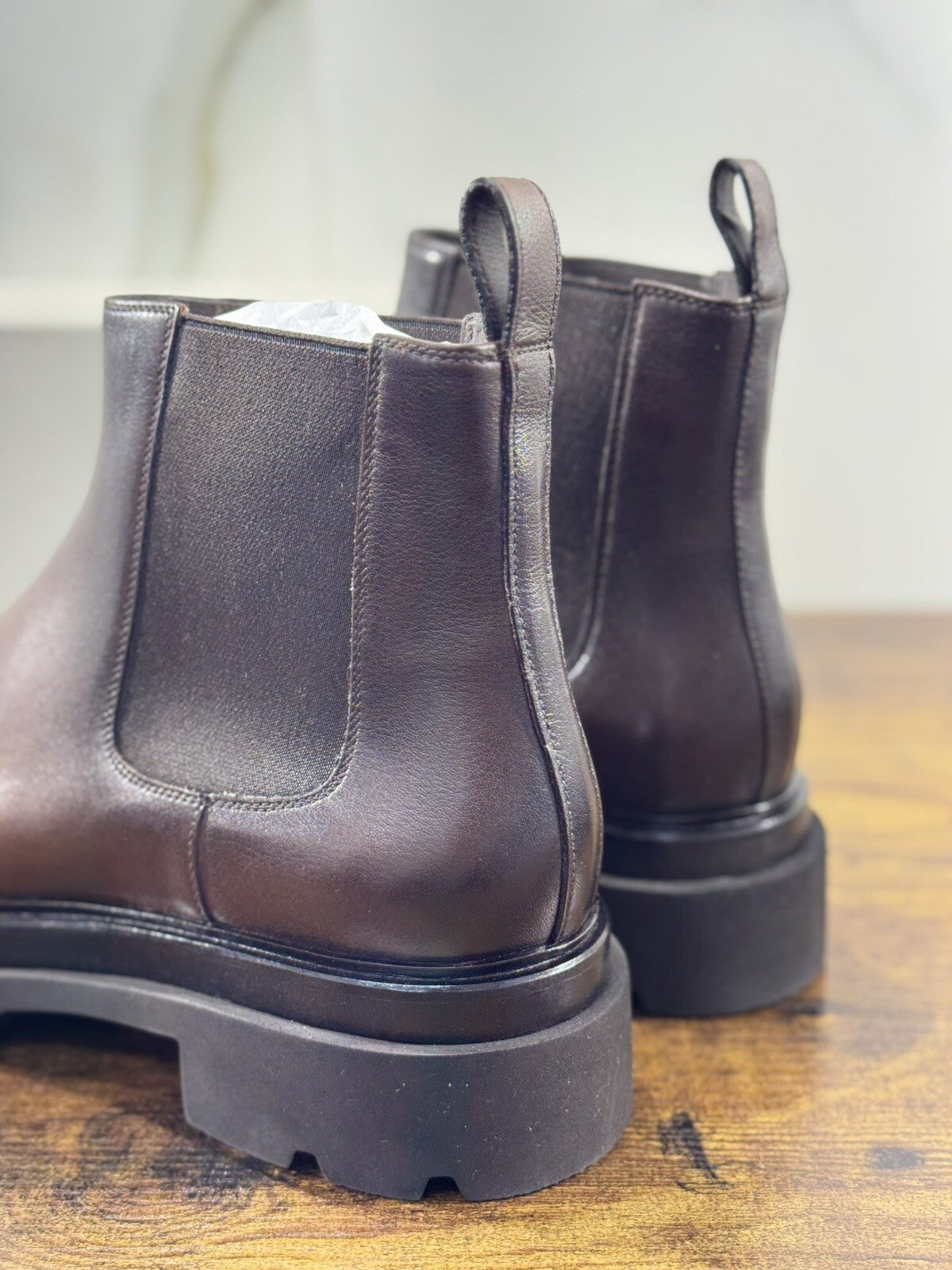 Santoni Chelsea   Donna Pelle Marrone   Casual Luxury Boot Woman Santoni 40.5