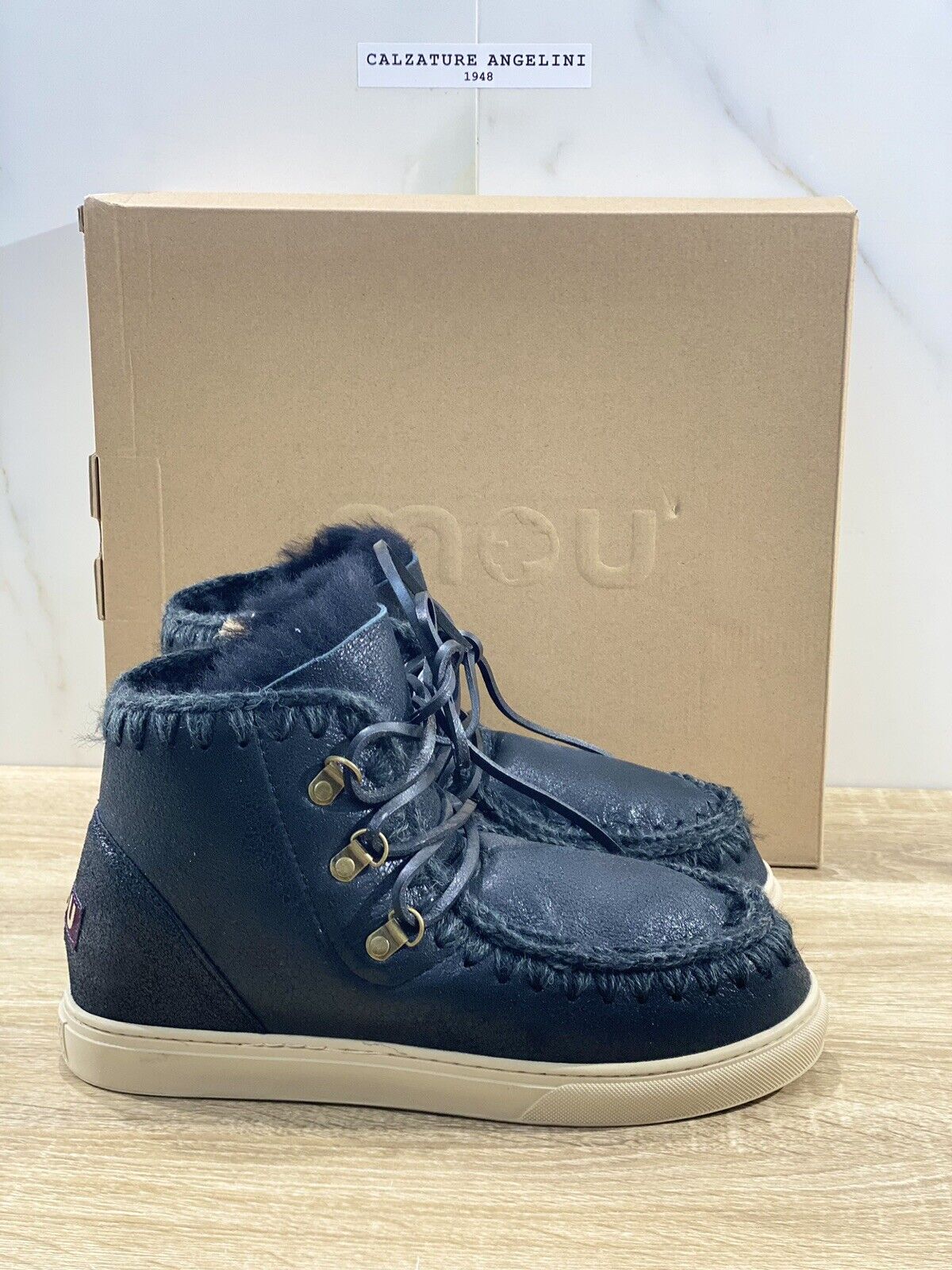 Mou Eskimo sneaker lace up men boot casual mou boot uomo 45