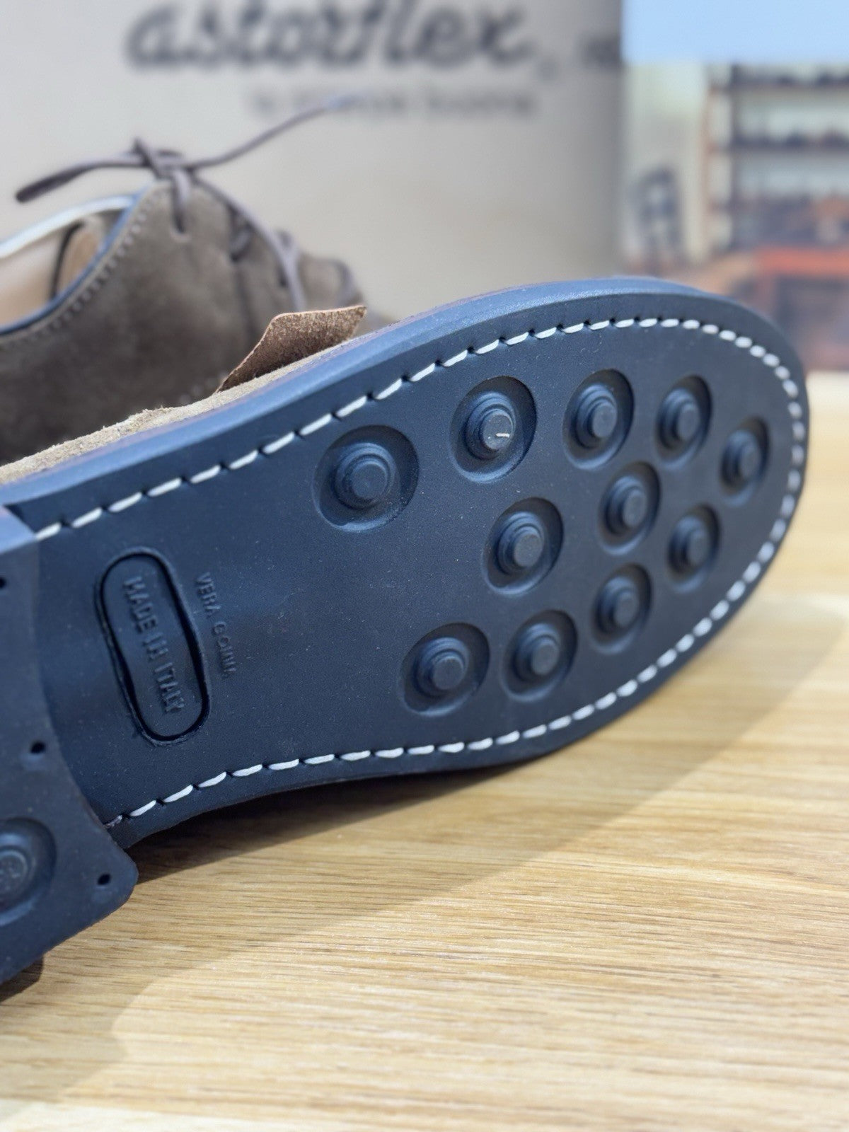 Astorflex Carlflex  Stringata   Suede Dark Khaki Casual Scarpa Uomo 42